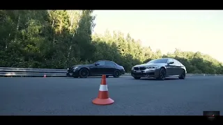 BMW M5 F90  VS  E63 AMG S  МОСКВА