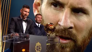 LIONEL MESSI WINS HIS 8TH BALLON D'OR 🏆