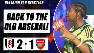 FULHAM 2-1 ARSENAL  ( Amara - NIGERIAN FAN REACTION ) -Premier League 23-24 HIGHLIGHTS