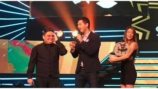 Mira la reacción de Cristian Rivero con este casting en vivo