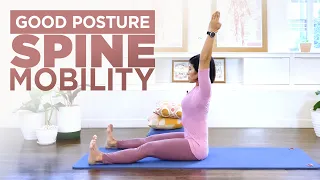 Spine Mobility and Stretch Workout for Good Posture - Beginner Pilates