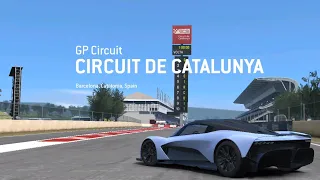 Real Racing 3 / Aston Martin Valhalla Concept / Circuit de Catalunya / GP Circuit / Speed Snap