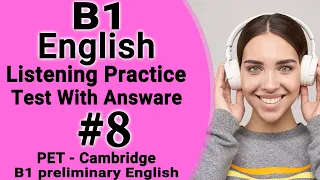 listening english listening b1 cambridge 2021 2020 ingles B1 english pet listening test with answers