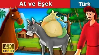 At ve Eşek | The Horse and The Donkey Story in Turkish |  Turkish Fairy Tales