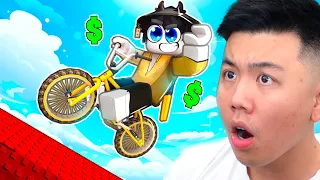 Going 4,206,969 MPH in ROBLOX Bike Obby!