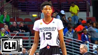 Brandon Ingram Boosts NBA Draft Stock at 2015 McDonald's All American Game