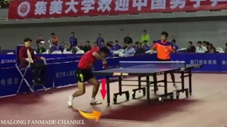 Zhang Jike Reverse Pendulum Serve Technique Analytics