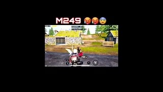 PUBG MOBILE M249 🥵😱🔥 #shorts  #pubgmobile #asadopi