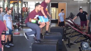 ASU WR July Weight Room Highlights