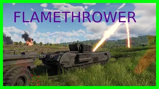 Flamethrower Churchill | NEW Fire and Ice update