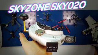 Skyzone SKY02O Новые OLED очечи!!! Самые бюджетные в линейки Skyzone.