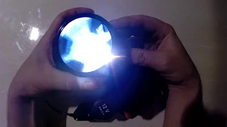 Homemade kilometer flashlight