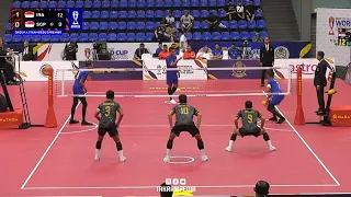 REGU B [ INDONESIA VS SINGAPORE _ TEAM REGU I ISTAF WORLD CUP SEPAK TAKRAW 2024