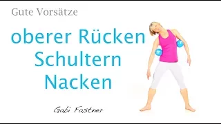 15 min. Verspannungen im oberen Rücken lösen