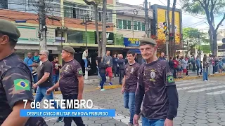 DESFILE CÍVICO MILITAR DE 7 DE SETEMBRO 2023 EM NOVA FRIBURGO