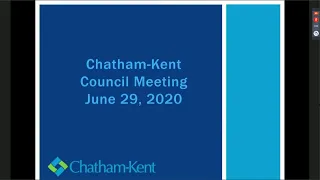 Chatham-Kent Council, June 29 2020