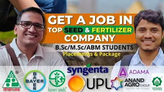 TOP Seed & Fertilizer company | How to Get a Job as a fresher | Salary | Vacancy | Eligibility