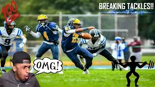 This Kid Breaks So Many Tackles And Play Like Zeke Elliott | Dionte Nicholson Highlights | Reaction