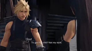 Final Fantasy VII Remake Cloud is swearing? Watch your profanity!