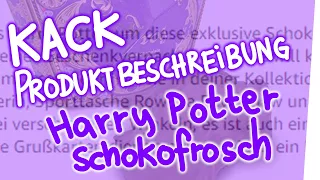 Kack Produktbeschreibung - Harry Potter Schokofrosch