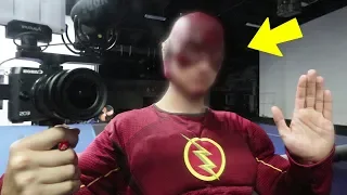 FLASH TOOK MY CAMERA AND RECORDED ME!! (HE CAME AFTER US)