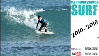 MA PROGRESSION EN SURF