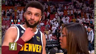 Jamal Murray talks Game 4 Win, Postgame Interview | 2023 NBA Finals