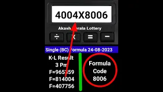 Kerala lottery guessing today || Kerala Lottery winning trick and guess formula