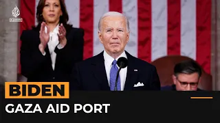 Biden says US will set up Gaza aid port | Al Jazeera Newsfeed