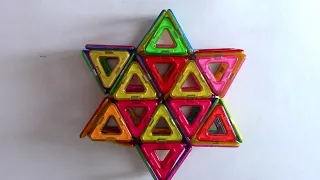 How to build 3D SHAPES with magnetic tiles (Magformers): Educational Toy for Children