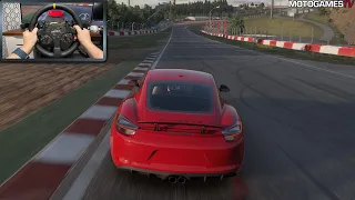 Forza Motorsport (2023) - 2015 Porsche Cayman GTS | Moza DD R9 Gameplay