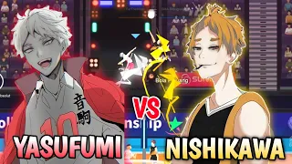 The Spike Volleyball  • Yasufumi Vs Nishikawa - Epic Battle