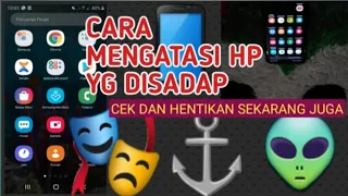 Cara mengatasi HP yg disadap