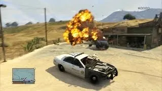 GTA V Online - "Нервная погоня на красной БМВ и не только"