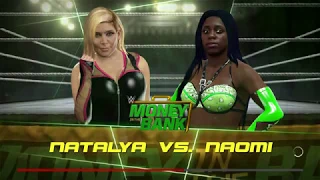 WWE 2K17 NAOMI VS NATALYA