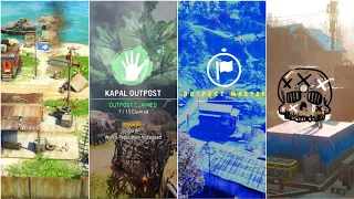 Evolution of outpost Liberating Animation in Far Cry Games 2012 to 2019