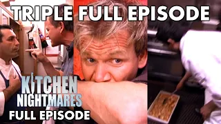 The Most Stressful Episodes From Season 1 | TRIPLE FULL EP | Kitchen Nightmares