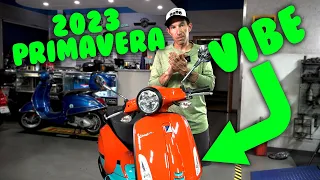 New 2023 Vespa Primavera VIBE