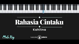 Rahasia Cintaku - Kahitna (KARAOKE PIANO - MALE KEY)