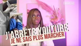 J'ARRÊTE YOUTUBE je ne sais plus marcher - STORY TIME