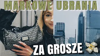 LUMPEKS Z MARKOWYMI UBRANIAMI😱 idziemy na lumpy w Warszawie!