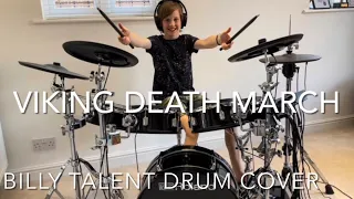 Viking Death March by Billy Talent drum cover - Age 9