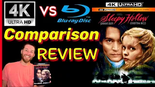 Sleepy Hollow 4K UltraHD Blu Ray Review Exclusive 4K vs Blu Ray Image Comparison Analysis & Unboxing