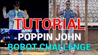 POPPIN JOHN ROBOT CHALLENGE ( Sound Effects ) DANCE TUTORIALS | #FreestyleElyasTutorials