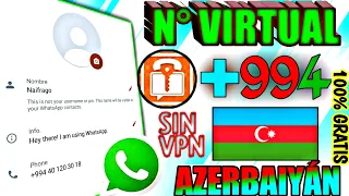 Como TENER un NÚMERO VIRTUAL para WhatsApp COMPLETAMENTE GRATIS || método actualizado 2023