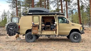 DIY Camper Van 4x4 Conversion Built for Full Time living - Primal Outdoors Walk Thru