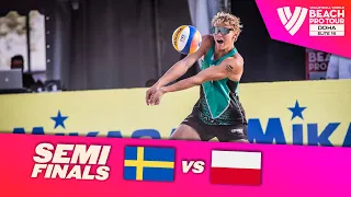 Ahman/ Hellvig vs. Losiak/ Bryl - Semi Final Highlights Doha 2023 #BeachProTour