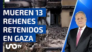 Israel bombardea Gaza pese a la presencia de rehenes