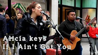 WOW!!! HIS VOICE  | Alicia Keys - If I Ain't Got You | Allie & Fabio cover