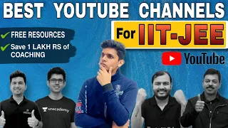 Best FREE YouTube channel for IIT-JEE🔥| Guide to clear jee without coaching|